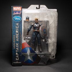 Captain America (Unmasked) Marvel Select Action Figure