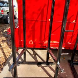 Dip Station And Weight Rack
