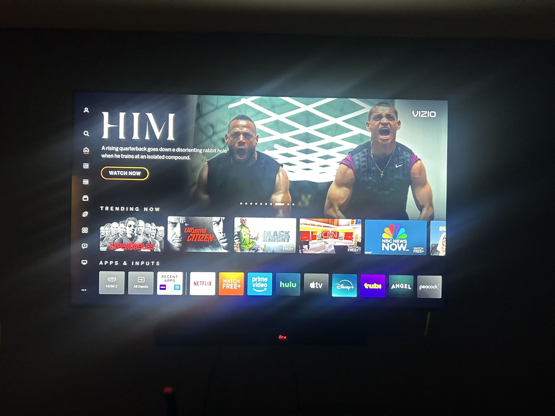65 Inch Vizio 4K TV + Soundbar+ Wall Mount