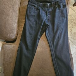 Old Navy Black Athletic Jeans 38x32