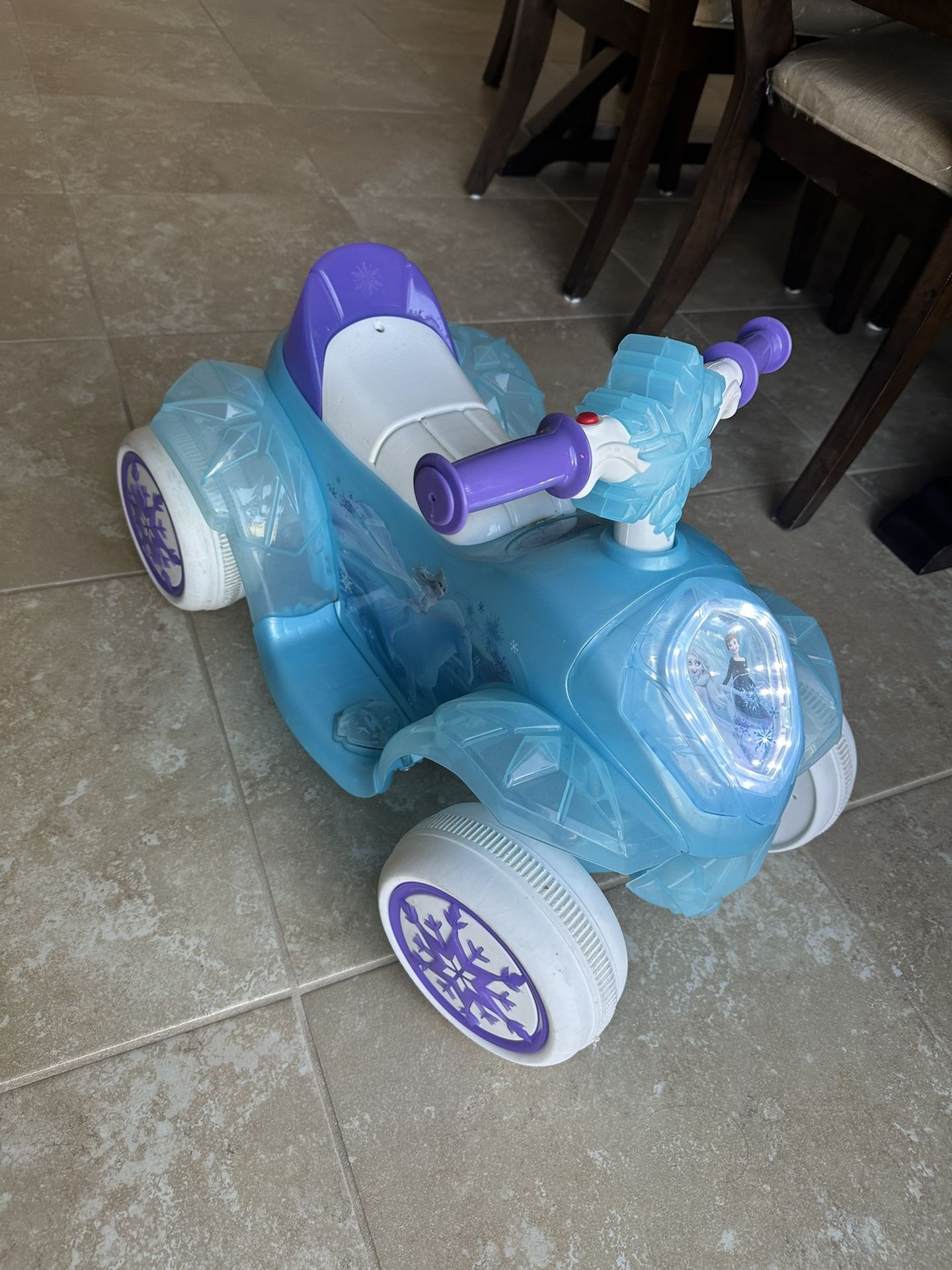 Frozen Elsa Ana Ride On 4 Wheeler