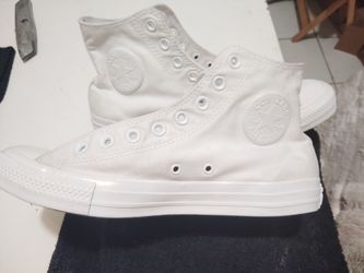 White Converse 