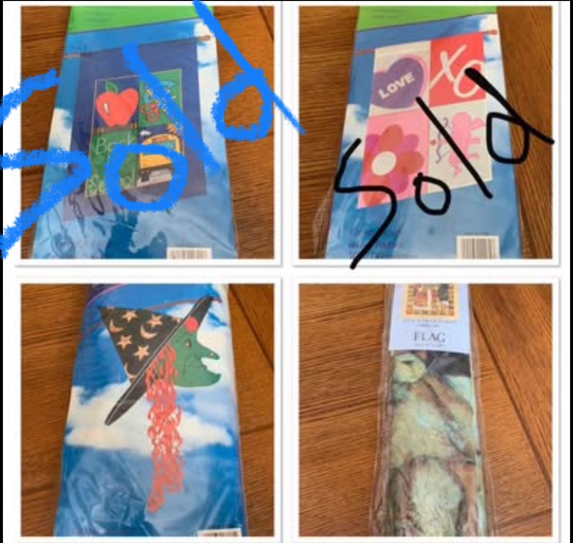 Outdoor Holiday Decorative Flags