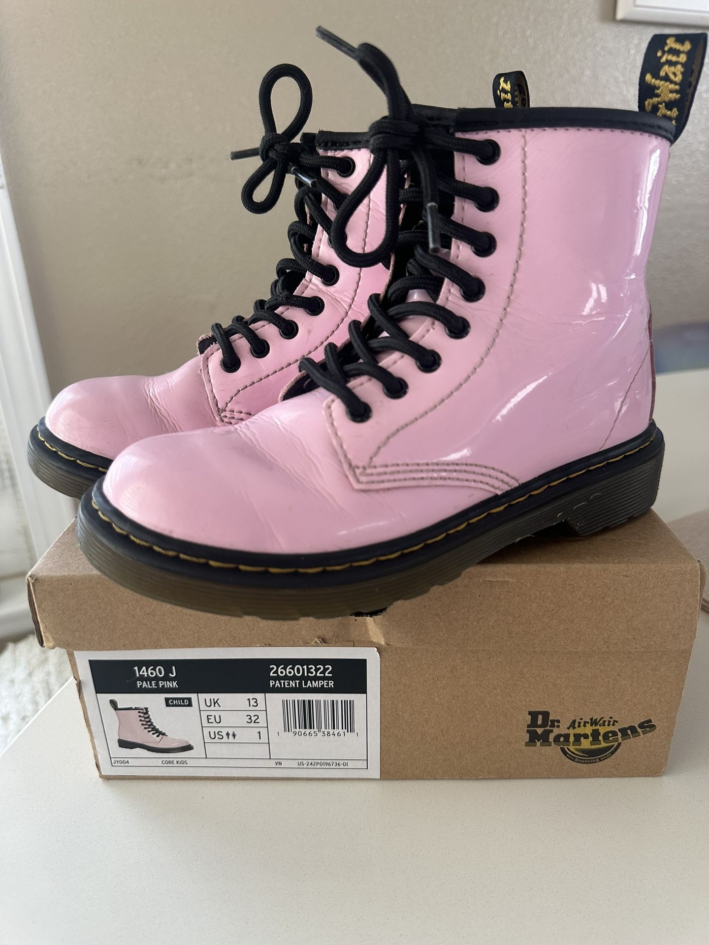 Dr. Martens Pink Boots