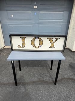 JOY Marquee Light-Up Sign