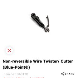 Blue Point GA311C Non-Reversible Wire Twister/Cutter