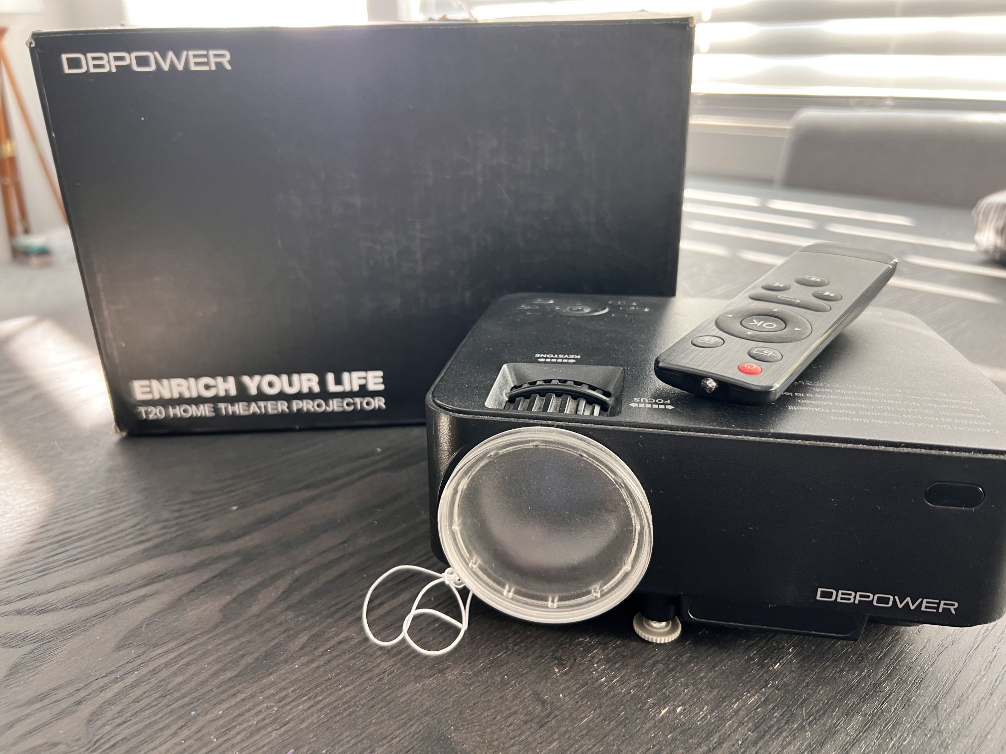 Projector with control