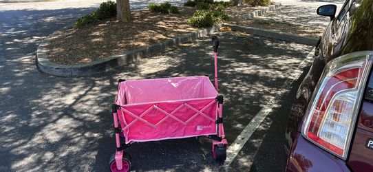 Utility Wagon Large Pink