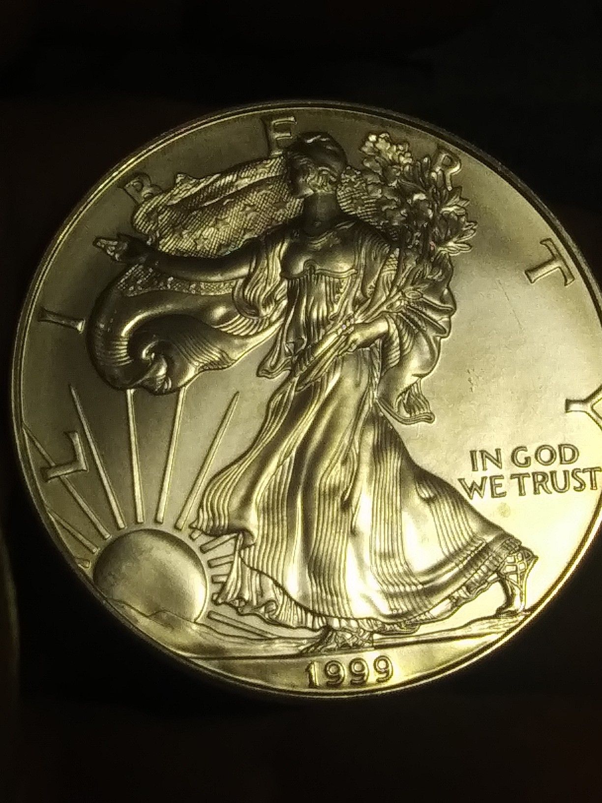 1999 silver American eagle