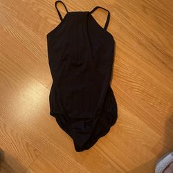 Black Leotard Adult Petite