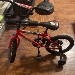Huffy Rock It 16 Boys Bike W Training Wheels