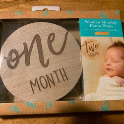 Wooden Milestone Disc 