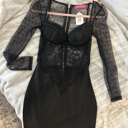 Black Dress Size S (Stretch Material)