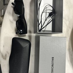 LED Balenciaga Sunglasses 