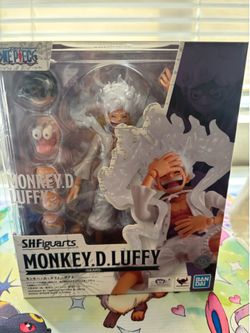 sh figuarts monkey D luffy gear 5