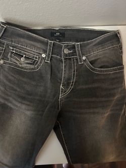 Grey True Religion Jeans