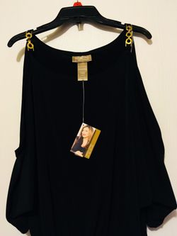 NWT Black Slimming Sexy Dress (XL)