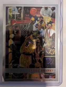 Kobe Bryant 1997 Topps Chrome 