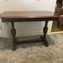 Vintage Wooden Extending Table 