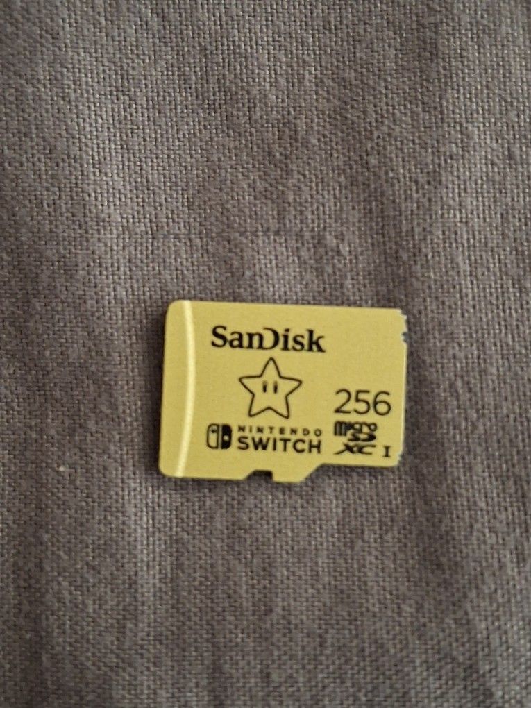 Both 256gb and 64gb Micro SD Cards