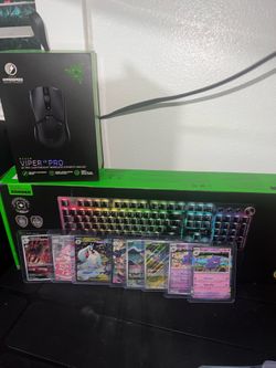 Pokemon TCG singles / Razor Keyboard & Mouse