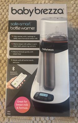 New Baby Brezza Smart Baby Bottle Warmer MSRP $89.99