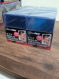 Ultra Pro 200ct Toploaders with Sleeves