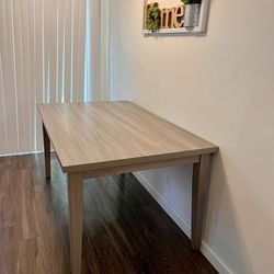 Gray Dining Table