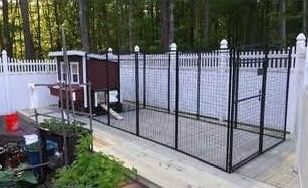 Over EZ Chicken Coop and 15ft Enclosed Predator Safe Chicken Run