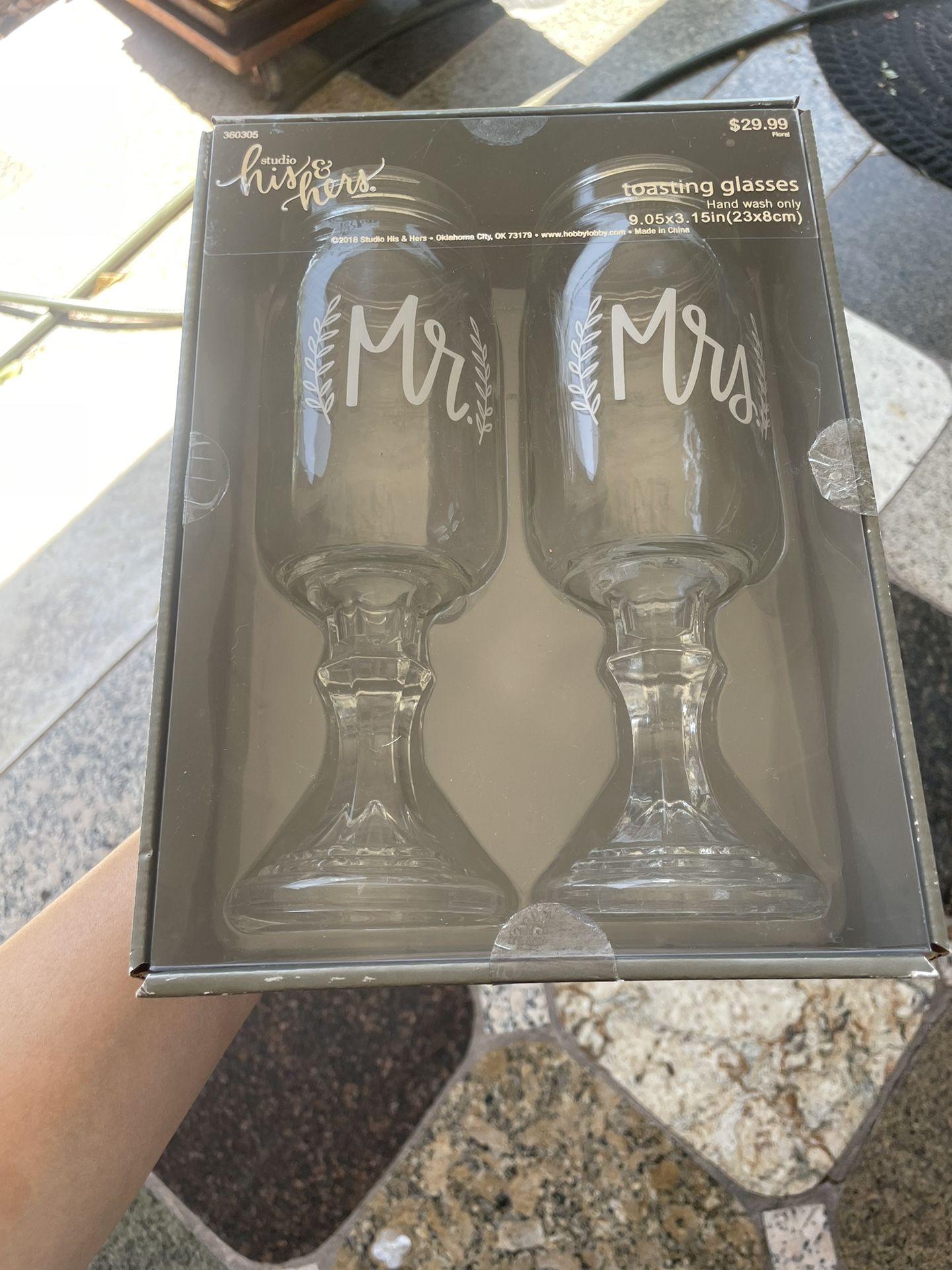 Bridal Toasting Glasses