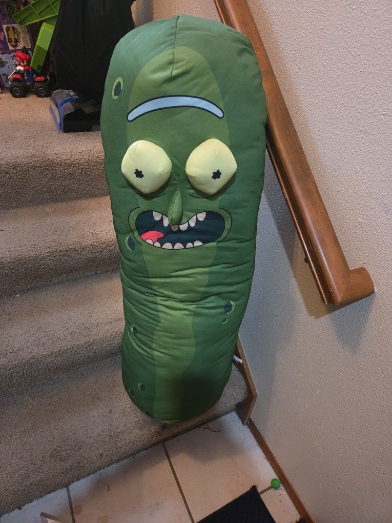 Giant PICKLE pillow/stuffie