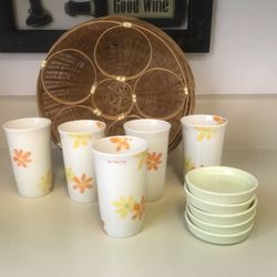 Mid Century  Glassware 