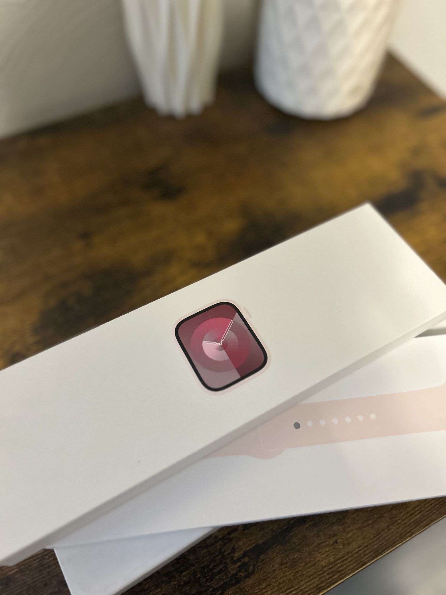 Pink Apple Watch