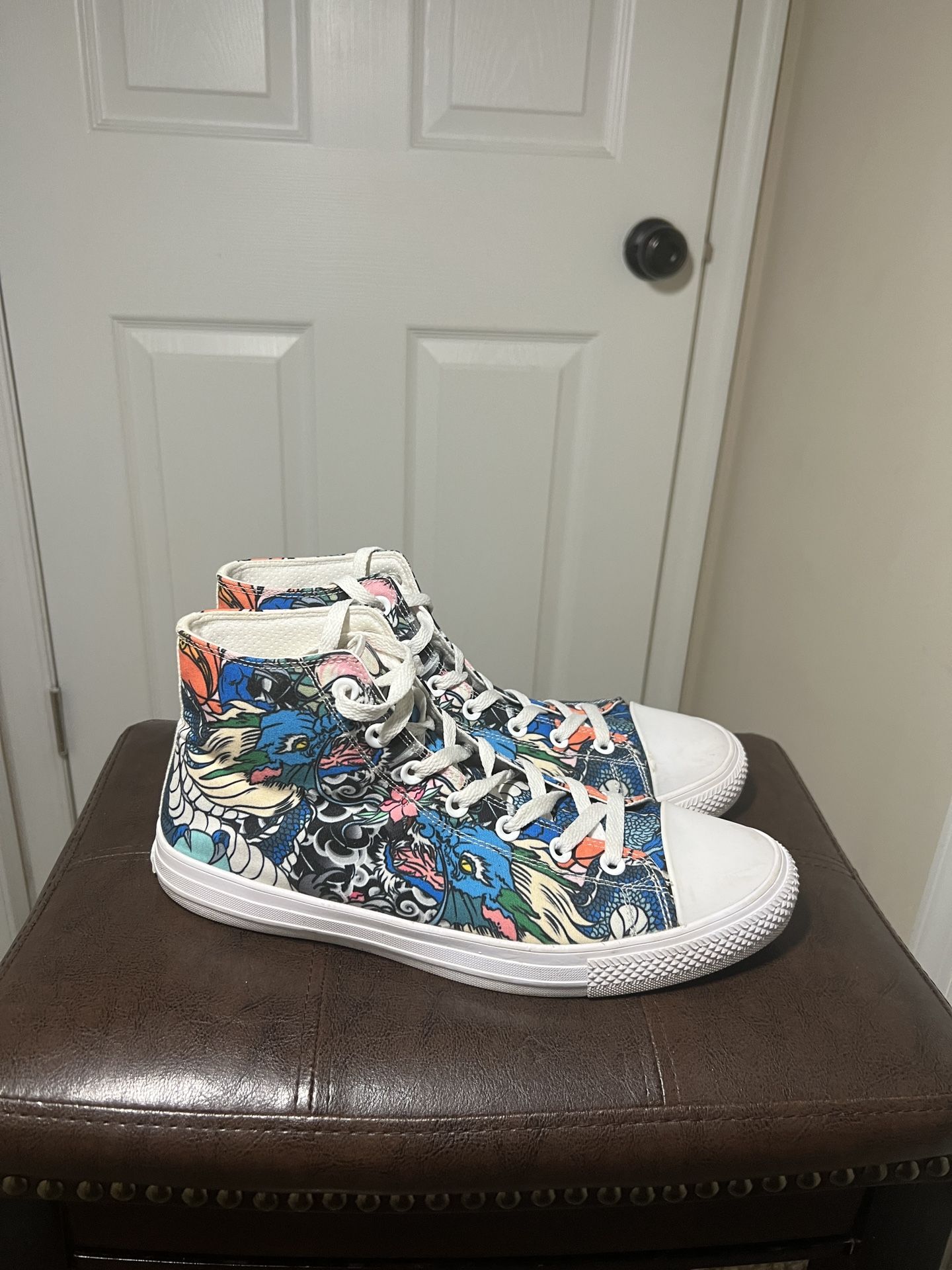 RAAD HIGH TOP CANVAS SNEAKERS