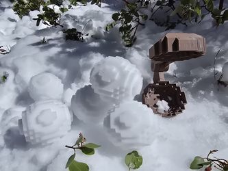 Minecraft Snow Ball Mold