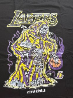 Warren lotas lakers shirt size large
