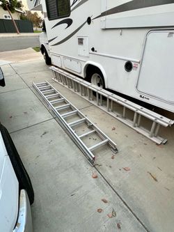 20-foot aluminum extension ladder