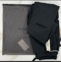 Fear of God Essentials Black Sweatpants