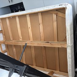 Box spring full bed
