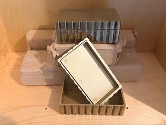 Metal Enclosure Project Box with Lid stainless steel
