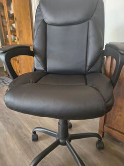 Furniture and black chair together for sale
