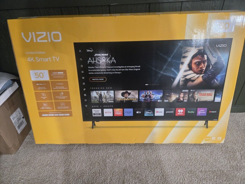 VIZIO 50" Class 4K LED HDR Limited Edition Smart TV (NEW) V4K50S-08
