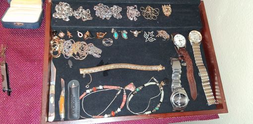 Miscellaneous Silver and other precious materials jewelry