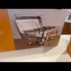Stainless Steel Chafing Dishes – Set of 2 – $120 for both
