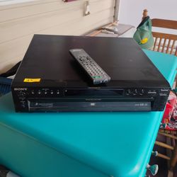 Sony 5 disc cd dvd player
