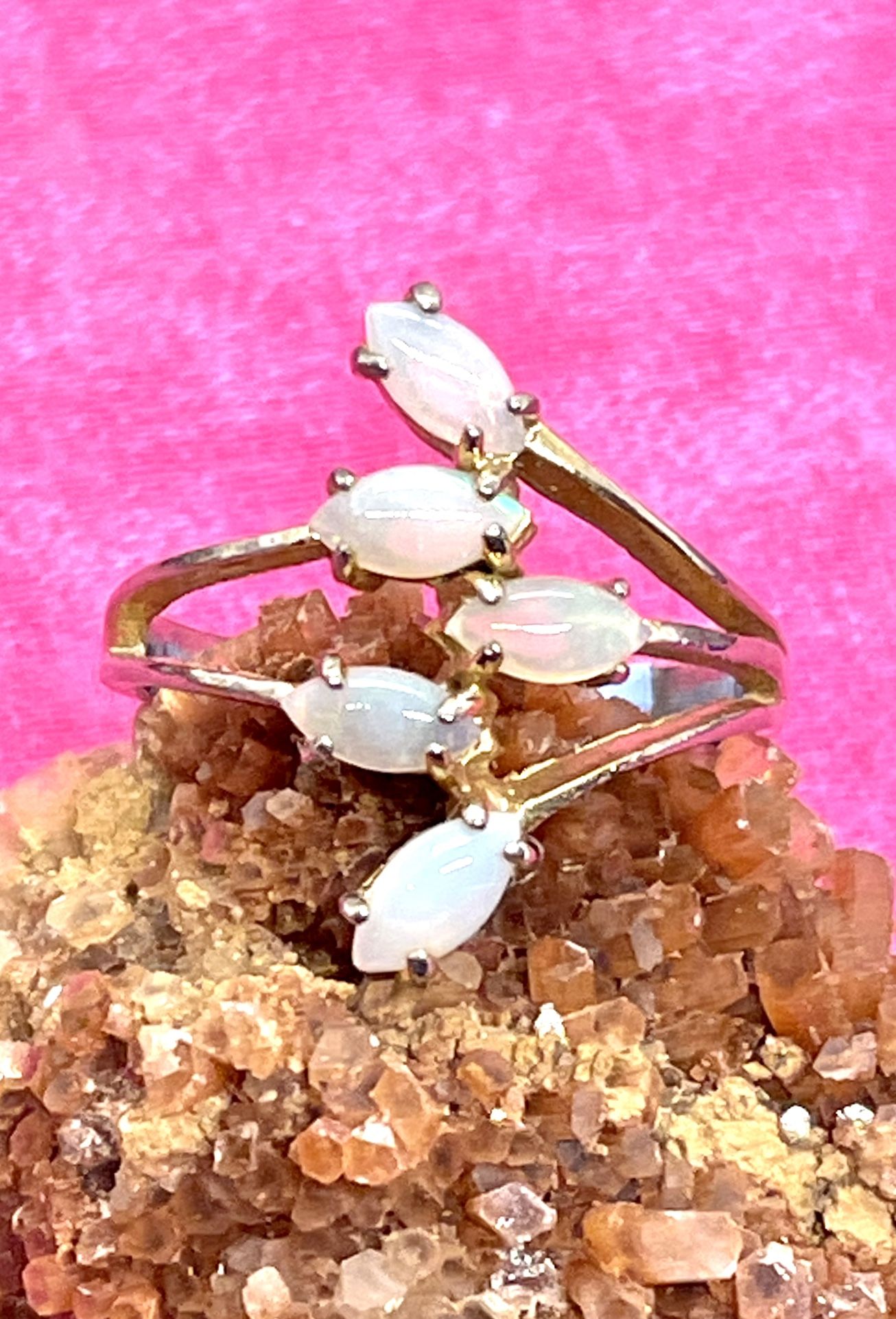 Fashion Synthetic Opal Ring