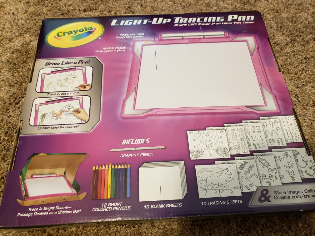 Crayola LIGHT UP Tracing pad. for Sale in Ontario, CA - OfferUp