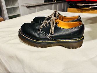 Vintage Dr. Martens Made in England 3-Eye Platform Oxfords - Size UK 5 (US W7)