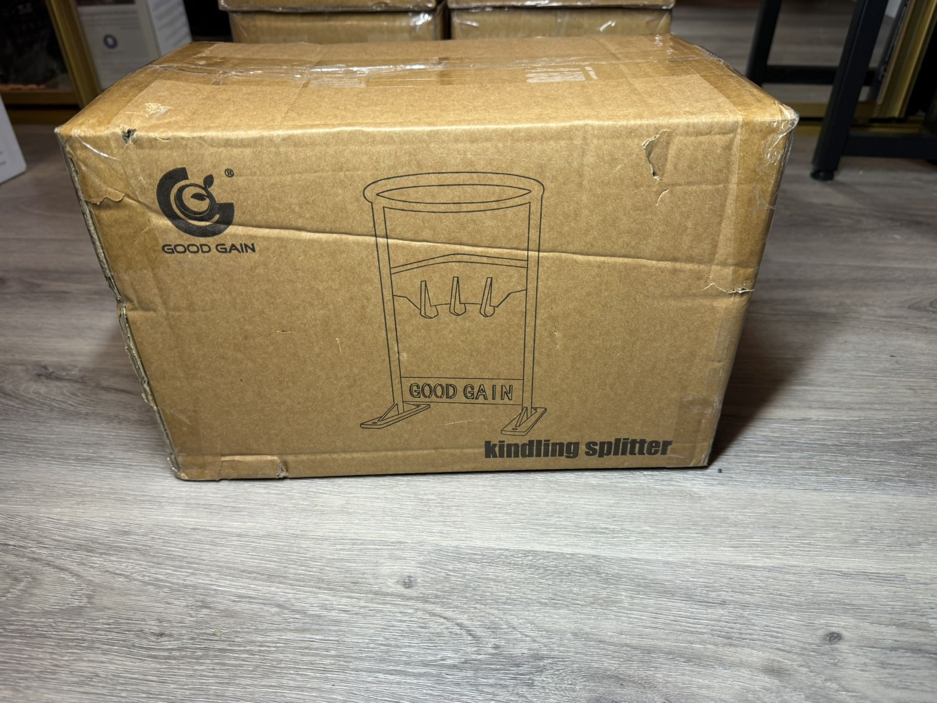 Good Gains Kindling Log Splitter Wood Splitting Safety/Clean Up Kit MEDIUM (6x Available)