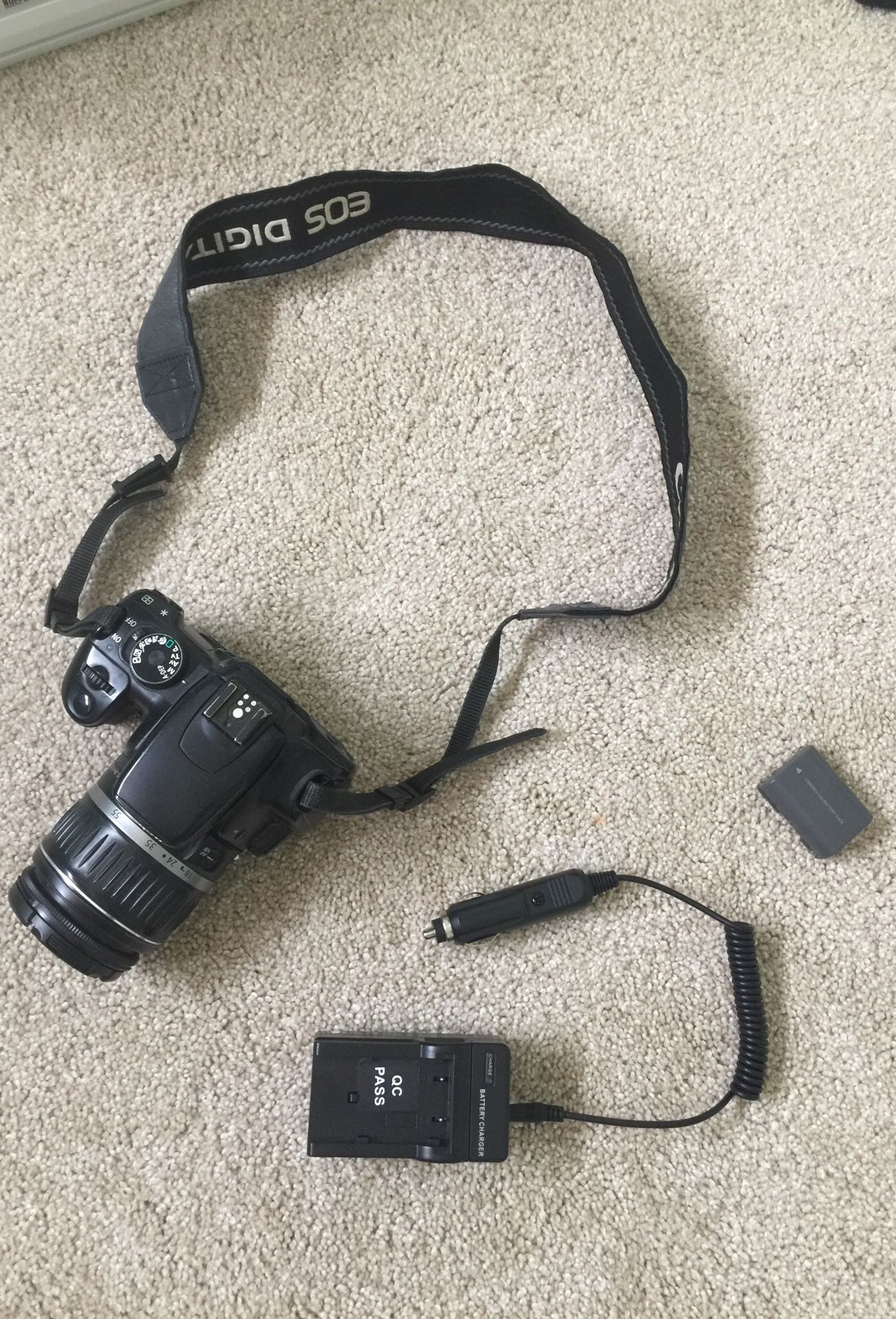 Canon EOS Rebel XTi Digital Camera and Lense